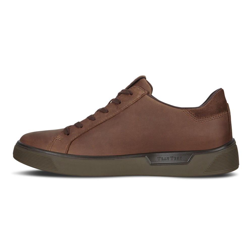 Tenis Hombre - ECCO Street Trays - Marrom - VRD850429